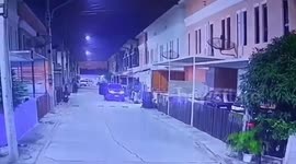 Out-of-control pick-up truck smashes through garden gate when driver botches automatic gears
