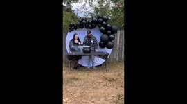 Couple finds out what's cooking with their bewitching gender reveal *wholesome*