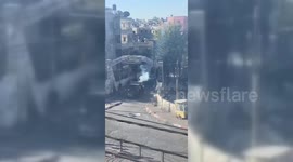 Israel forces storm Al Amari refugee camp in Ramallah, Palestine