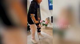 I was in a horror e-scooter crash and had to learn to walk again aged 25