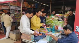 Diwali fireworks sell like hot cakes in Uttar Pradesh as neighbouring Delhi bans them because of pollution