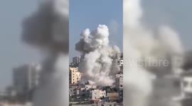 An explosive device was detonated by an Israeli army vehicle in Jenin, Palestine