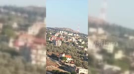 Hezbollah targets the Israeli military site