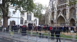 Hundreds of veterans gathered at Westminster Abbey Field of Remembrance 2023