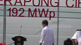 Indonesia inaugurates Southeast Asia's largest floating solar plant