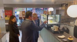 King learns about K-pop and Korean cuisine ahead of state visit