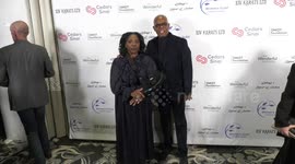 Samuel L. Jackson and LaTanya Richardson at the 2023 Women’s Guild Cedars-Sinai Crystal Ball in LA, USA
