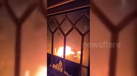 Gaza Children's Hospital Damaged In Israeli Air Raid