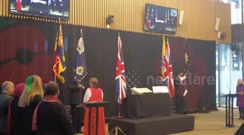City Hall Remembrance Day Service, London, UK