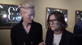 Tilda Swinton attends a special screening of The Eternal Daughter at the BFI in London, UK