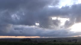 A really beautifull Bromide sunrise this morning, a contrasting sky of dark clouds and dark red ones over Bodmin Moor