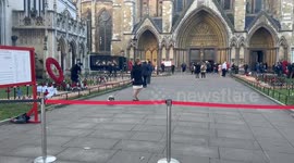 Ex service men, veterans visit St Margaret’s Church on Armistice Day