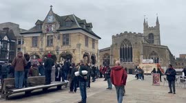 Beautiful Remembrance Day service held in picturesque Peterborough