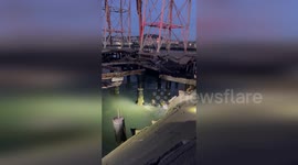 SFFD Bay Swimmers Brave Depths to Save Trapped Soul in San Francisco, CA, USA