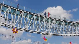 Thailand's Longest Skywalk opens in Mae Sai, Chiangrai Province
