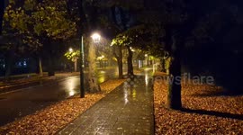 Nature, rain, incredible footage