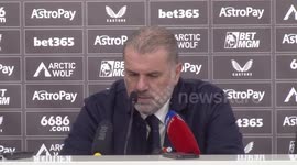 Wolves 2-1 Tottenham: Ange Postecoglou post-match press conference