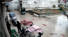 Residential building collapses during renovation, killing 4 in China