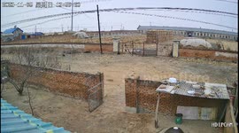 Man greets his father for celebrating his birthday via surveillance cam in NE China