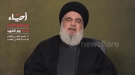 Hezbollah leader warns of tit-for-tat operation against Israeli attack on civilians
