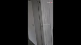 Mischievous guy hides in mum's house to welcome her back with a jump scare