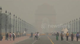 Hindus in India celebrate Diwali with fervor, gaiety