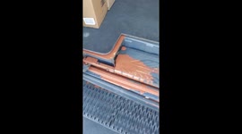 Unfortunate Paint Spill in Delivery Van