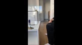 Man Walks Straight Into Transparent Door