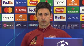 Arsenal v Sevilla: Mikel Arteta press conference in London Colney, UK - part 3