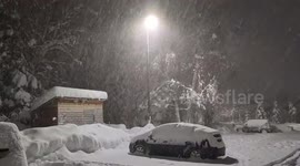 US: Snow Emergency Declared As Another Winter Storm Dumps Heavy Snow In Alaska