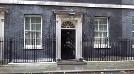 Therese Coffey arrives at Downing Street in London, UK amid Cabinet reshuffle
