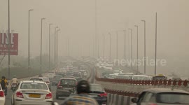 Air pollution rises again in Delhi amid Diwali celebrations