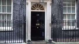 New Foreign Secretary Lord David Cameron leaves Downing Street in London, UK