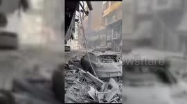 Central Gaza Razed To Ground