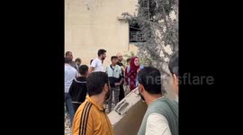 Israel Warplanes Hit U.N. Worker's Home in Gaza