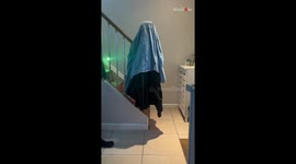 Mom steps up her creativity to choose a new, unexpected hiding spot in her home