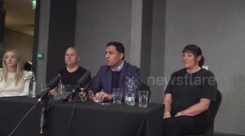 Humza Yousaf speaks anouty sacking NHS Greater Glasgow and Clyde board in Glasgow, UK