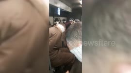 Palestinian Detainees Forced To Stand For Israeli Anthem