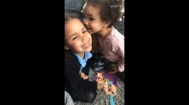 'I did not heart it!' - Little girl tells her mother what the boy in nursery said