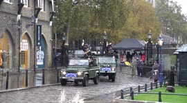 62-Gun Royal Salute marks King's birthday in London, UK