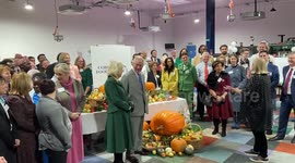 King marks birthday by launching initiative to help charities feeding the nation in Didcot, UK