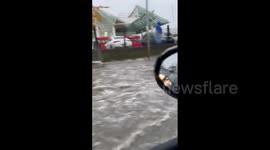 UK: Storm Debi Brings Heavy Rains, Causing Flooding And Road Closures In London