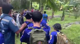 Villager wandering wilderness for 11 days found exhausted in forest in Thailand