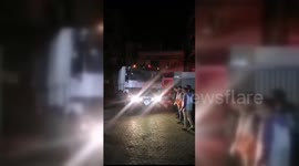 Staff and patients evacuated from Gaza's Al-Quds Hospital