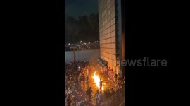 Thousands of protesters in Mexico City demand justice after first non-binary magistrate found dead