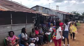 Liberians vote in presidential runoff