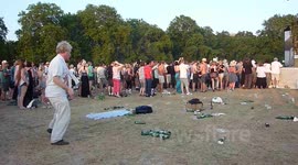 Dancing Man in Hyde Park July 2013