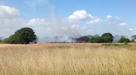 Fire In Wanstead Flats