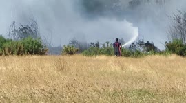 Fire In wanstead Flats