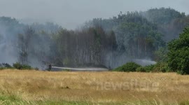 Wanstead Flats fire